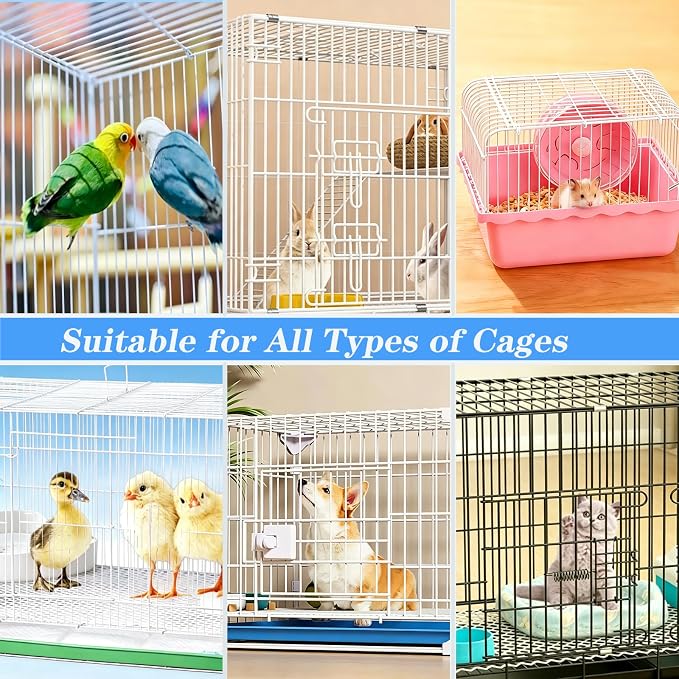 Bird Cage Cleaning Brush Tool Set, Bird Cage Cleaner, Suitable for Bird Cages, Rabbit Cages, Hamster Cages, Parrot Cages, and Other Small Pet Cage Accessories