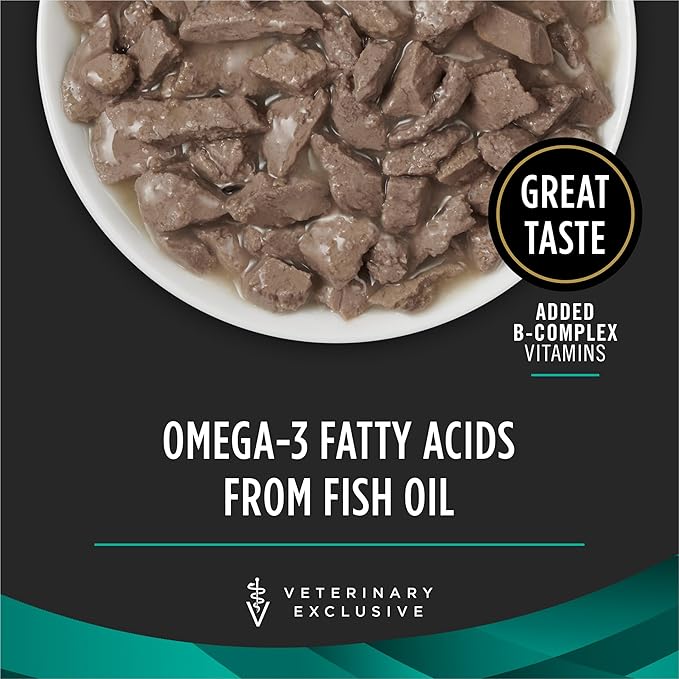 Pro Plan Veterinary Diets Purina EN Savory Selects Gastroenteric with Turkey in Gravy Feline Formula – Digestive Cat Food - 5.5 Oz. Can