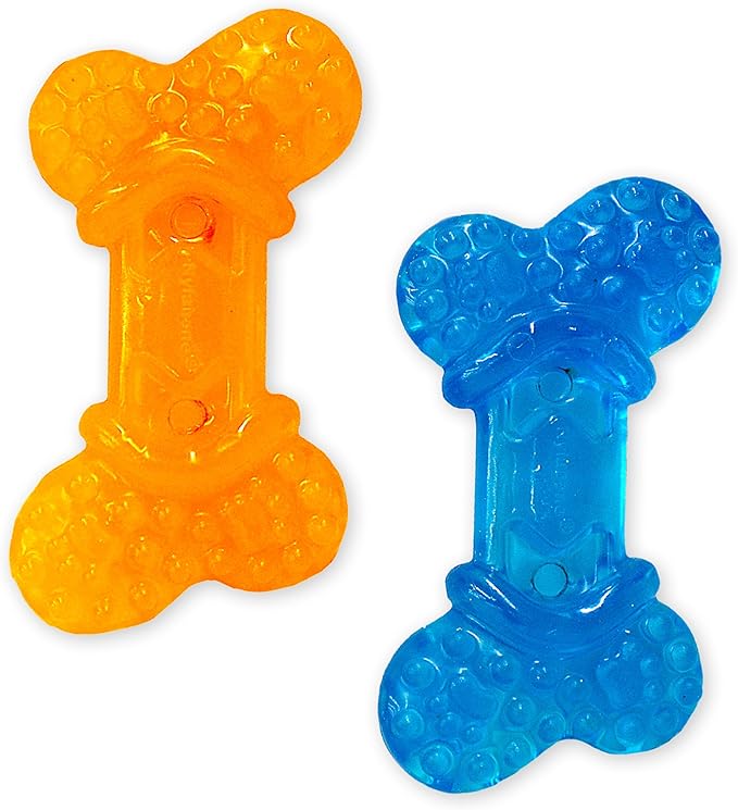 Nylabone Moderate Chew Flexi Chew Bone Peanut Butter & Bacon XX-Small/Tiny (2 Count)