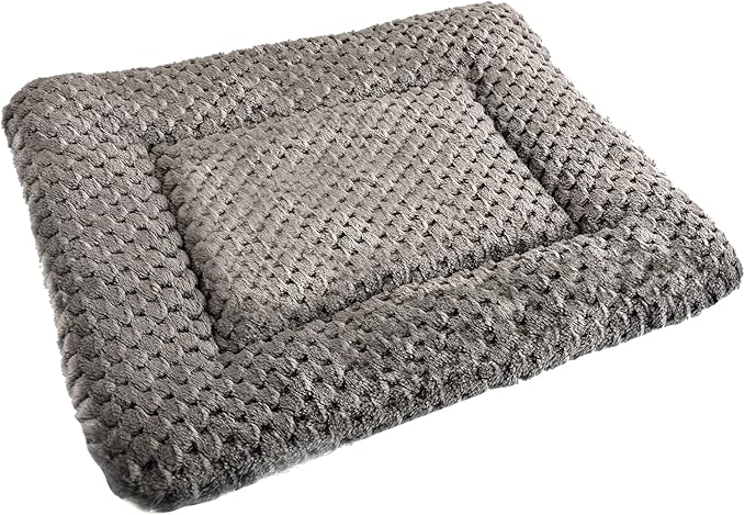 Small Animal Bed Mat, Soft & Warm, Suitable for Guinea Pig, Hamster, Rabbit, Rat and Bearded Dragon (XX-Large(19.7''x15.7''), Mesh Black)