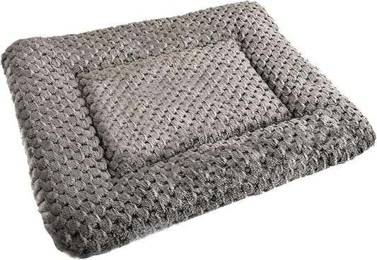 Small Animal Bed Mat, Soft & Warm, Suitable for Guinea Pig, Hamster, Rabbit, Rat and Bearded Dragon (XX-Large(19.7''x15.7''), Mesh Black)