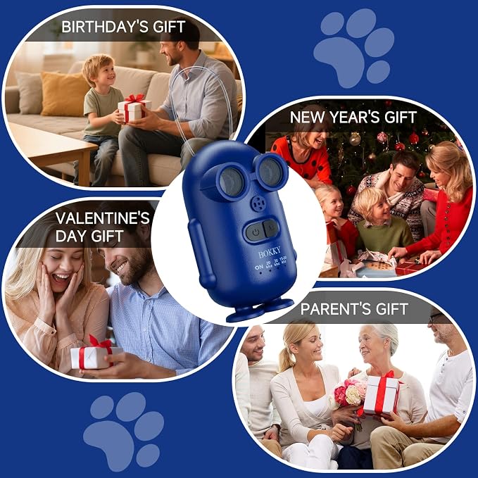 15-30kHz Adjustable Dog Bark Deterrent Devices with IPX5 Waterproof, 2-in-1 Fast Charging Anti Barking Silencer - Ideal for Outdoor and Indoor