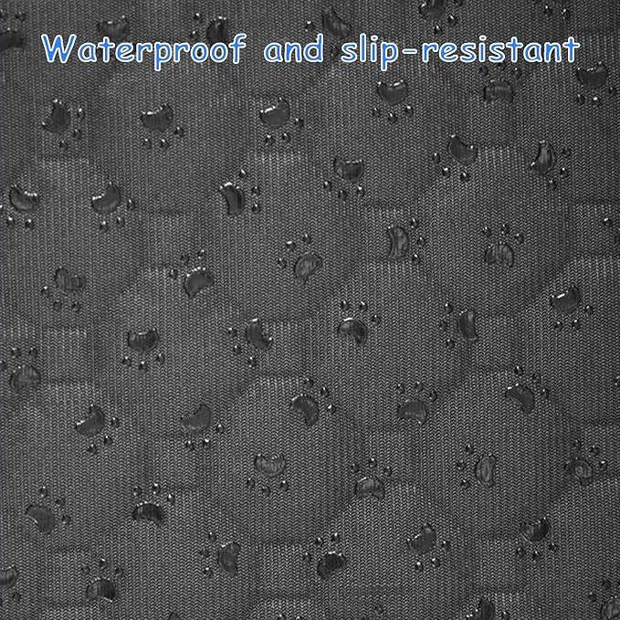 Puppy of Pads with Pheromones, Reusable Pet Training Pads, Washable Dog Pee Pads for Home and Travel, Includes 1 Bone-Shaped Pad and 3 Bell Balls (50x30 cm)