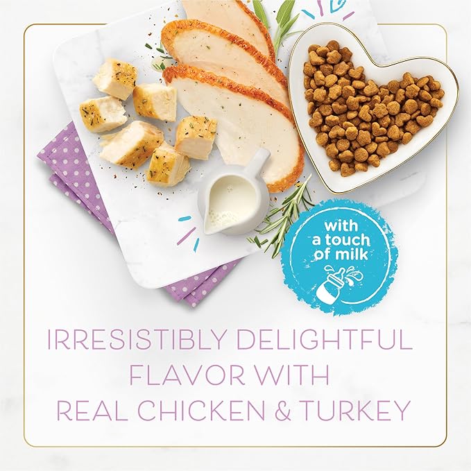 Purina Fancy Feast Kitten With Savory Chicken and Turkey Kitten Dry Food - 3 lb. Bag