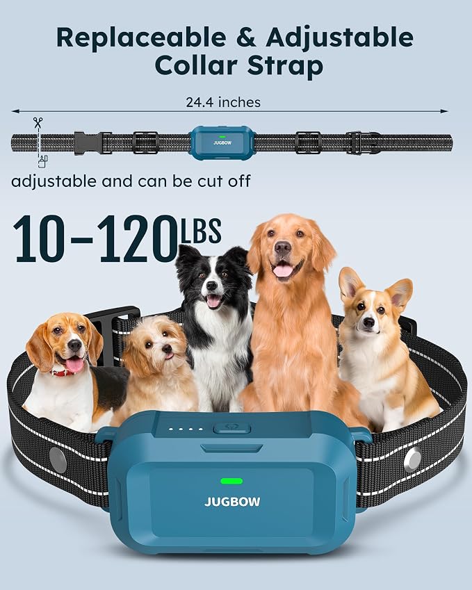 Dog Shock Collar 2 Dogs - 4200FT Dog Training Collars with Remote, IPX8 Waterproof E-Collar for Dogs Training Rechargeable e-Collars for Large Medium Small Dogs (10-120lbs)