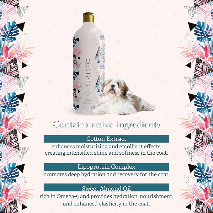 Hydra Senses Care Pet Conditioner, Conditioner for Dogs for Shiny, Deeply Moisturized Coats
