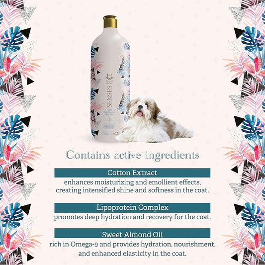 Hydra Senses Care Pet Conditioner, Conditioner for Dogs for Shiny, Deeply Moisturized Coats