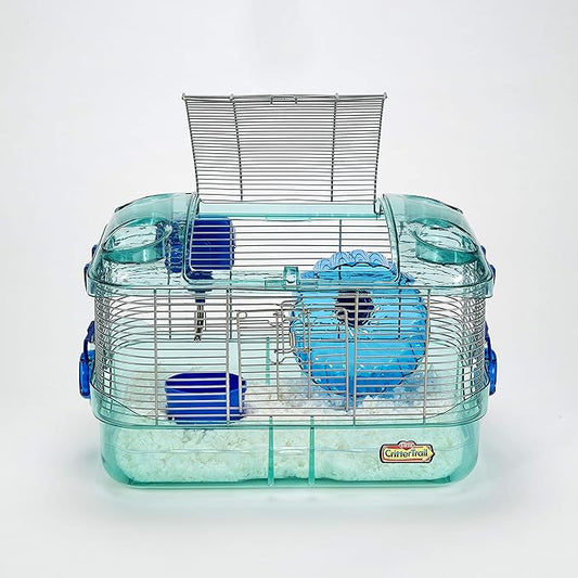 Kaytee CritterTrail Quick Clean Habitat for Pet Gerbils, Hamsters or Mice