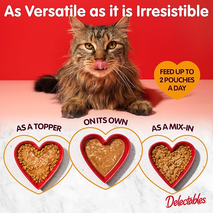 Delectables Hartz Savory Broths Variety Lickable Wet Cat Treats,(Pack of 24)