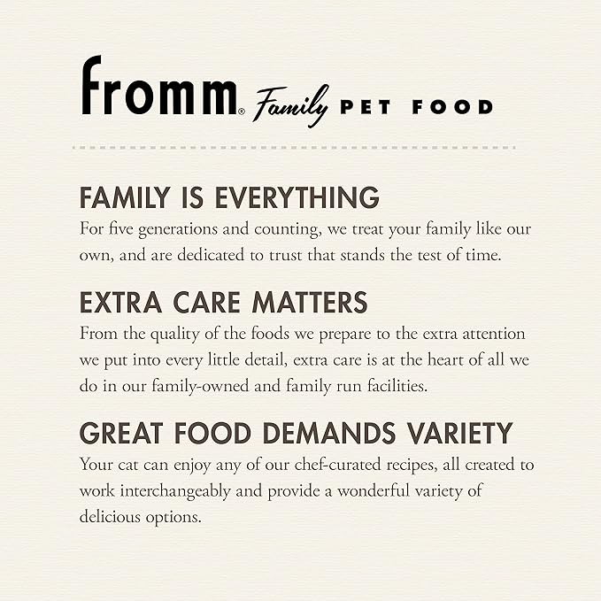 Fromm Four-Star Nutritionals Chicken A La Veg Cat Food - Premium Dry Cat Food - Chicken Recipe - 4 lb