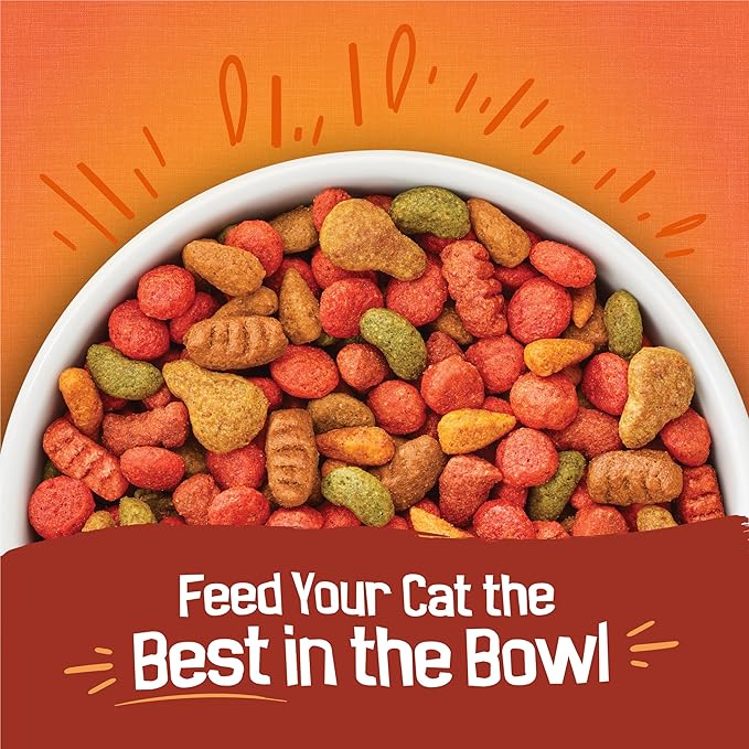Purina Friskies Tender and Crunchy Combo with Flavors of Chicken, Beef, Carrots and Green Beans Dry and Tender Cat Food - 16 Lb. Bag (Packaging may vary)