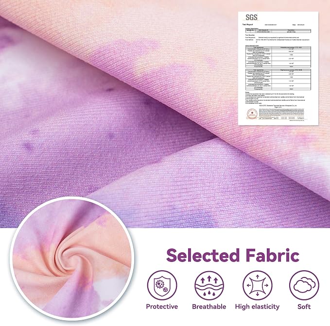 cyeollo Dog Surgery Recovery Suit, Breathable Surgical Suit for Dogs Female Male After Spayed Neuter, Anti-Lick Dog Onesie Body Suits for Wounds Protection, Soft Cone Alternative, Tie Dye M