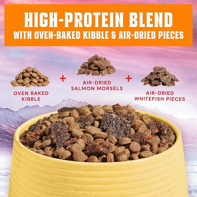 Open Farm, Epic Blend High Protein Dry Dog Food, Probiotic Coated & Bone Broth Infused Kibble with Air Dried Meat & Organs, Minimally Processed & Nutrient Dense, Chicken & Superfood Recipe, 3.5lb Bag