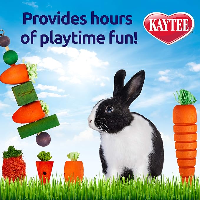 Kaytee Chew & Treat Toy Box Rabbit (Pack of 2)