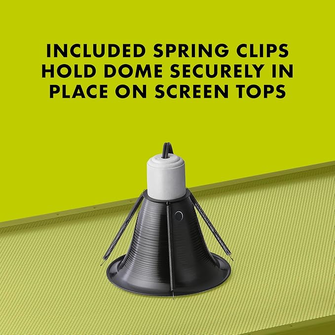 Zilla Premium Reflector Domes 5.5 Inches,Black