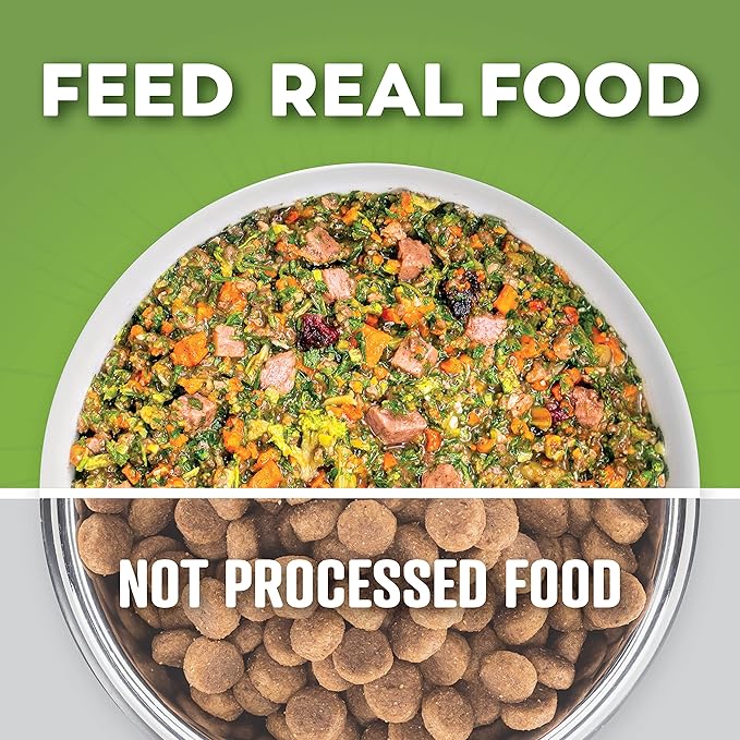 Dr. Harvey's Beef & Garden Veggies Dog Food, Grain-Free Dehydrated Food for Dogs with Freeze-Dried Beef (5 Pounds)
