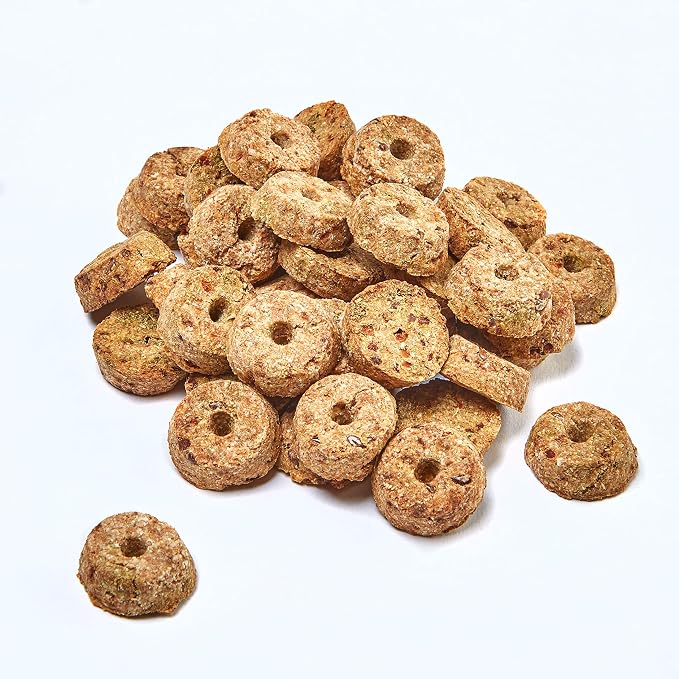 Kaytee Timothy Biscuits Baked Treat for Pet Guinea Pigs, Rabbits & Other Small Animals, Carrot, 4 oz (Pack of 2)