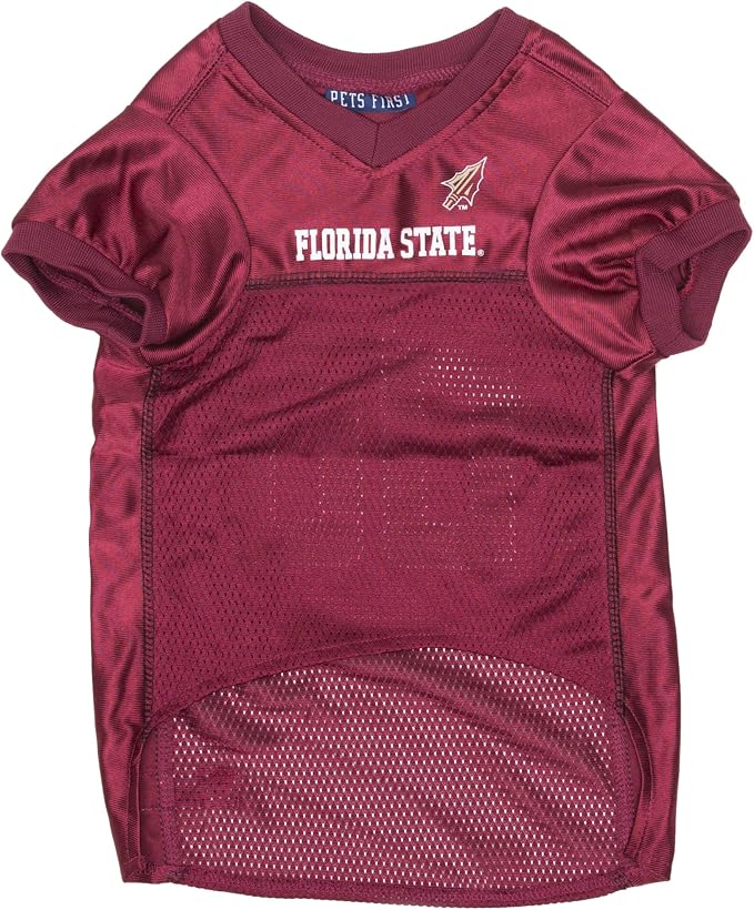 Pets First Mesh Jersey for Dogs & Cats, X-Large. Licensed Big Dog Jersey with Your Favorite Football/Basketball College Team (Pack of 2)