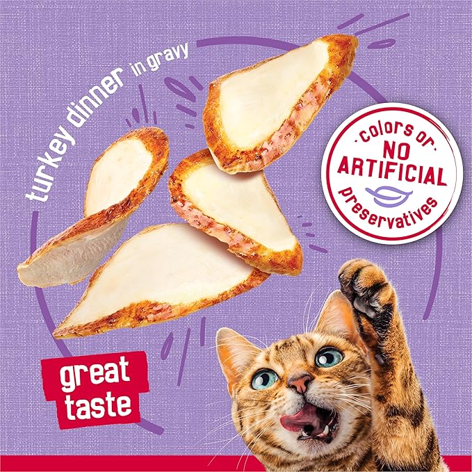 Purina Friskies Prime Filets Turkey Dinner in Wet Cat Food Gravy - (Pack of 24) 5.5 oz. Cans