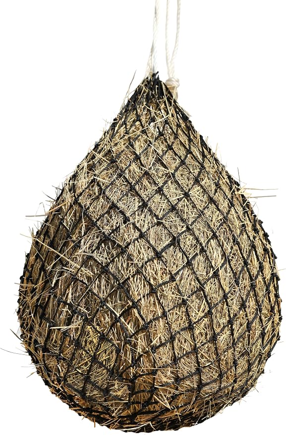 Harrison Howard Slow Feed Hay Net Horse-Black