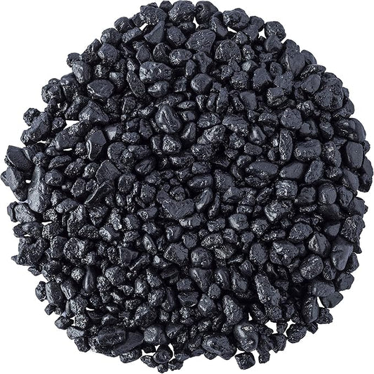 Glofish Aquarium Gravel, Solid Black, 5-Pound Bag