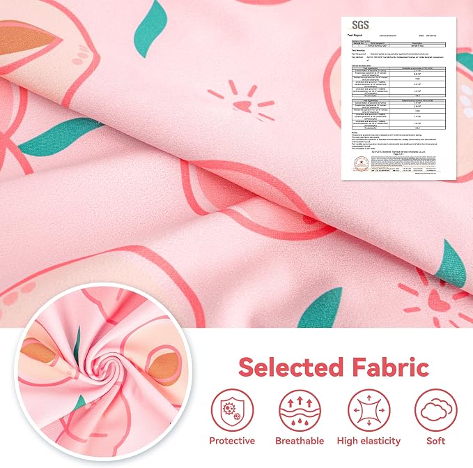 cyeollo Dog Surgery Recovery Suit, Soft Dog Onesie, E-Collar & Cone Alternative, Spay Neuter Suit for Male Female Dogs, Anti-Licking Wound Surgical Clothes, Comfy Body Suit for Small Dogs, Peach S