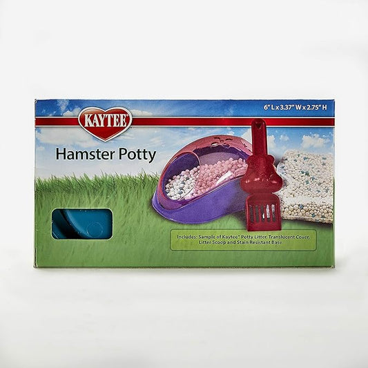 Kaytee Hamster Potty Assorted (Pack of 4)
