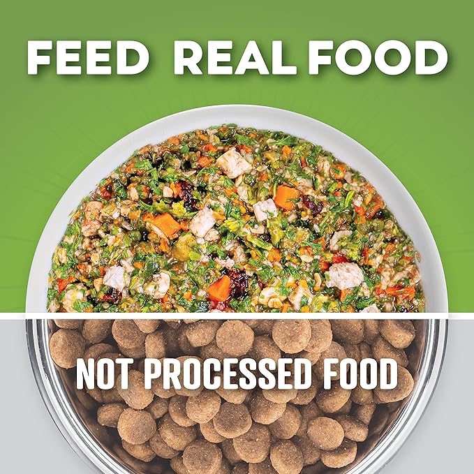 Dr. Harvey's Chicken & Garden Veggies Dog Food, Whole-Grain Dehydrated Dog Food with Freeze-Dried Chicken (5.5 Ounces, Trial Size)