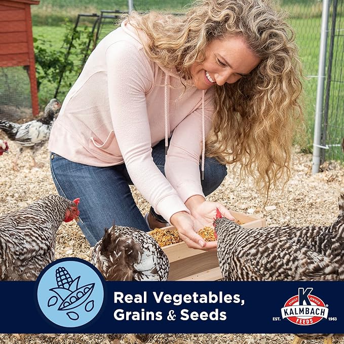 Kalmbach Feeds Henhouse Reserve 17% Whole Grain Complete Layer Feed for Hens, 50 lb