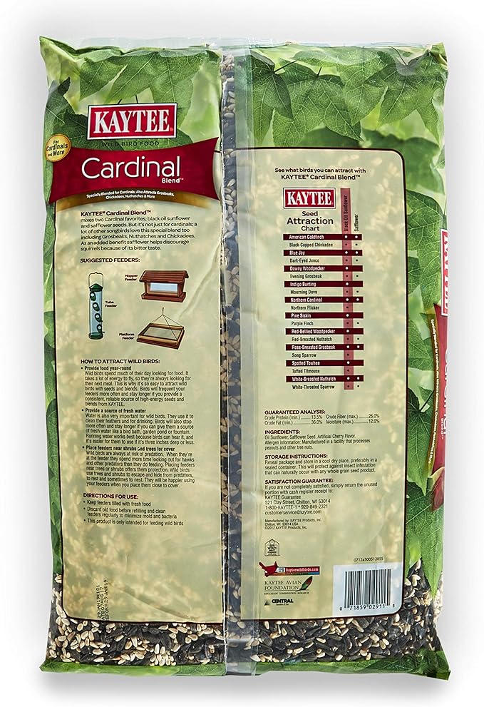 Kaytee Cardinal Wild Bird Seed, 7 lb