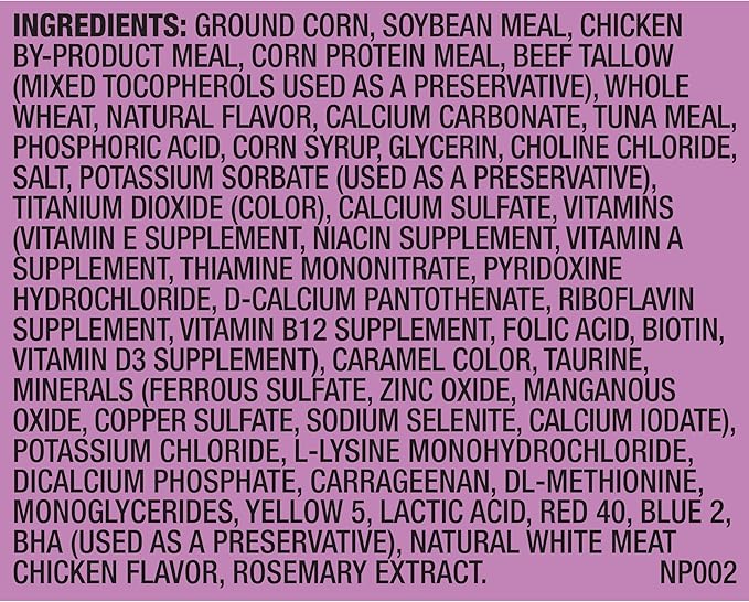 Meow Mix Tender Centers Basted Bites Chicken and Tuna Flavor, 3 Pound, Crunchy Outside Meaty Inside