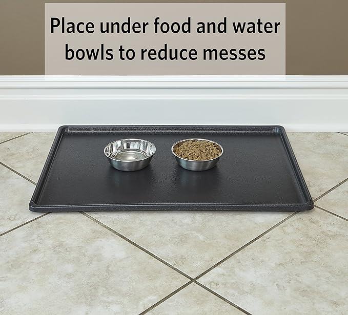 MidWest Homes for Pets 18-Inch Replacement Pan, Measures 16.93 x 11.62 x 1 Inches, Universal Leak-Proof Tray for Dog Crates & Multi-Purpose Use, Fits Most Standard 18" Wire Crates
