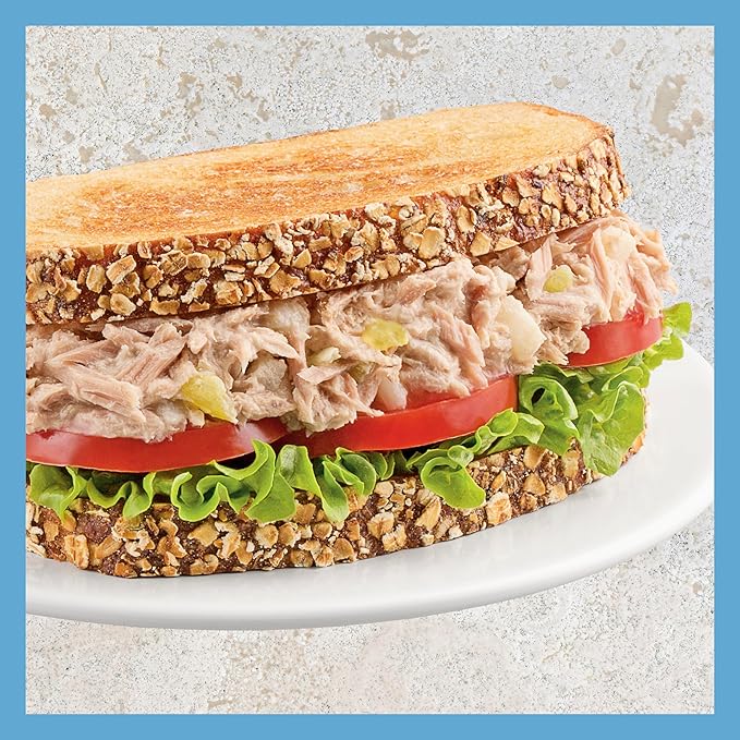 StarKist Tuna Creations Deli Style Tuna Salad Pouch (3 oz) Wild Caught, High Protein Shelf Stable Seafood, Gluten Free, Soy Free, No Draining, Ready to Eat for Salads and Sandwiches (Pack of 5)