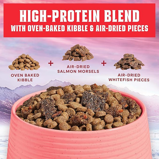 Open Farm, Epic Blend High Protein Dry Dog Food, Probiotic Coated & Bone Broth Infused Kibble with Air Dried Meat & Organs, Minimally Processed & Nutrient Dense, Beef & Superfood Recipe, 3.5lb Bag