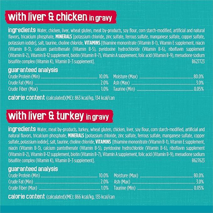 Purina Friskies Wet Cat Food Variety Pack, Tasty Treasures Prime Filets (With Chicken and Tuna, With Chicken, and With Ocean Fish and Tuna, and With Turkey) - (Pack of 24) 5.5 oz. Cans