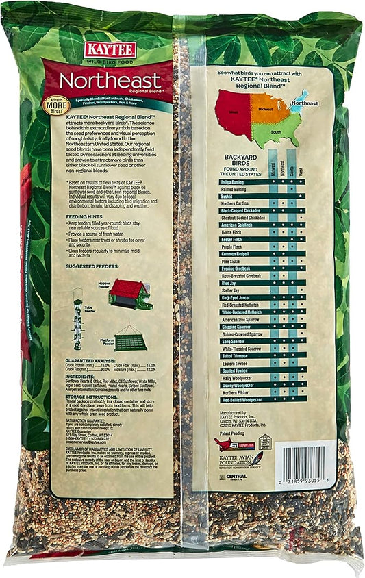 Kaytee Northeast Regional Wild Bird Blend,7-Pound Bag,(Pack of 6)