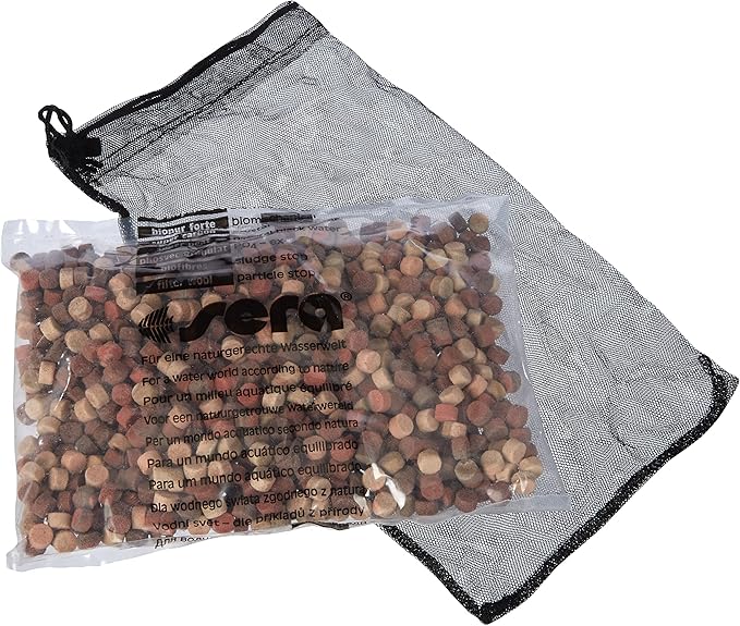 sera Siporax Bio Active Professional 210 G, 7.4 oz Aquarium Filter Accessories, Brown (8485)