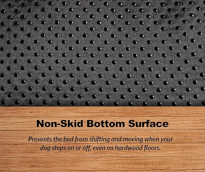 MidWest Homes for Pets XS QuietTime Deluxe Gray Ombre Swirl Plush Pet Bed, Machine Washable, Non-Skid Bottom, Soft Crate Mat for 22-inch Crates