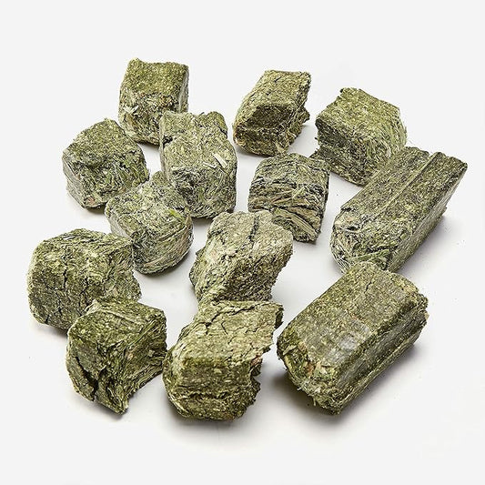 Kaytee Timothy Hay Blend Cubes for Pet Rabbits, Guinea Pigs, Chinchillas, and Other Small Animals, 1 Pound